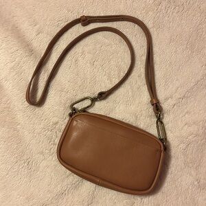 NWT Madewell Leather Carabiner Mini Crossbody Bag